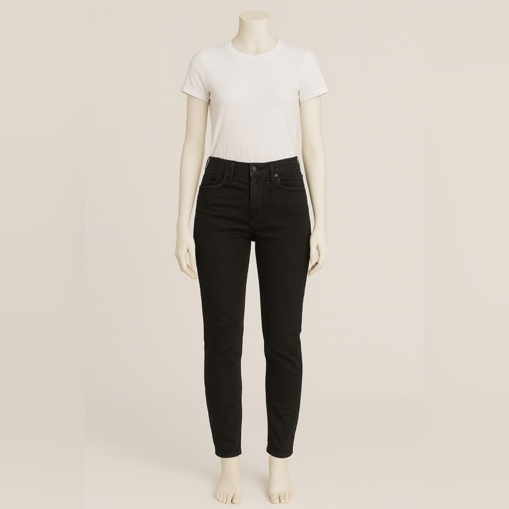 Women’s plain black jeans